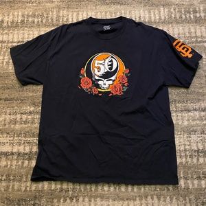 AUTHENTIC ~ Grateful Dead San Francisco GIANTS 2015 ~ 65 years T-shirt XL